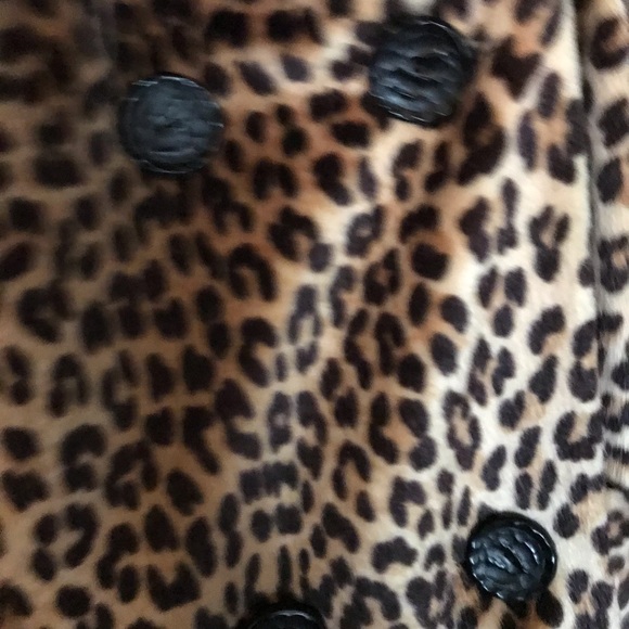Vintage Faux Leopard Coat - Picture 6 of 12